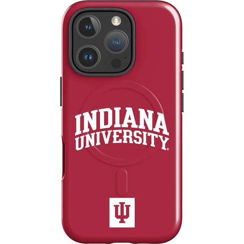 Indiana University Hoosiers iPhone 16 Pro Magsafe Impact Case